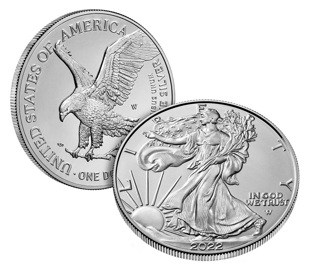 アメリカンイーグル　シルバー American Eagle 2022 One Ounce Silver Uncirculated Coin | U.S. Mint