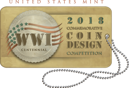 2018 Commemorative Coin Design Competition logo