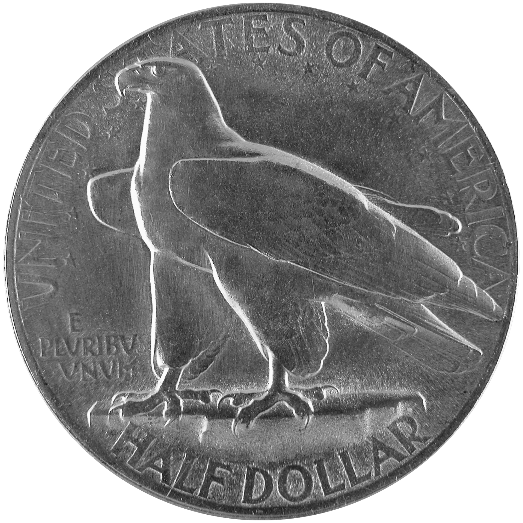 1935 Connecticut Tercentenary Commemorative Silver Half Dollar Coin Obverse
