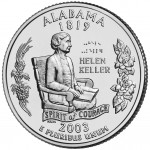 2003 50 State Quarters Coin Alabama Uncirculated Reverse