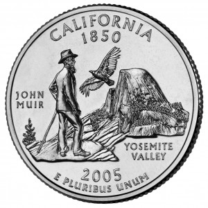 2005 50 State Quarters Coin California Uncirculated Reverse