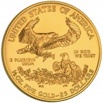 2005 American Eagle Gold Half Ounce Bullion Coin Reverse