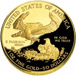2005 American Eagle Gold One Ounce Proof Coin Reverse