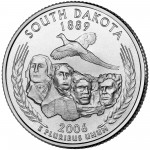 2006 50 State Quarters Coin South Dakota Uncirculated Reverse