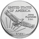 2006 American Eagle Platinum Half Ounce Bullion Coin Reverse