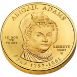 2007 First Spouse Gold Coin Abigail Adams Uncirculated Obverse