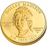 2007 First Spouse Gold Coin Dolley Madison Uncirculated Obverse
