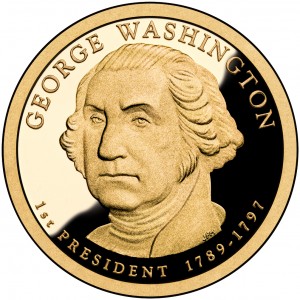 1 dollar 2007 - George Washington (1789-1797), USA - Coin value
