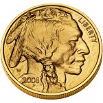 2008 American Buffalo One Ounce Gold Uncirculated Coin Obverse