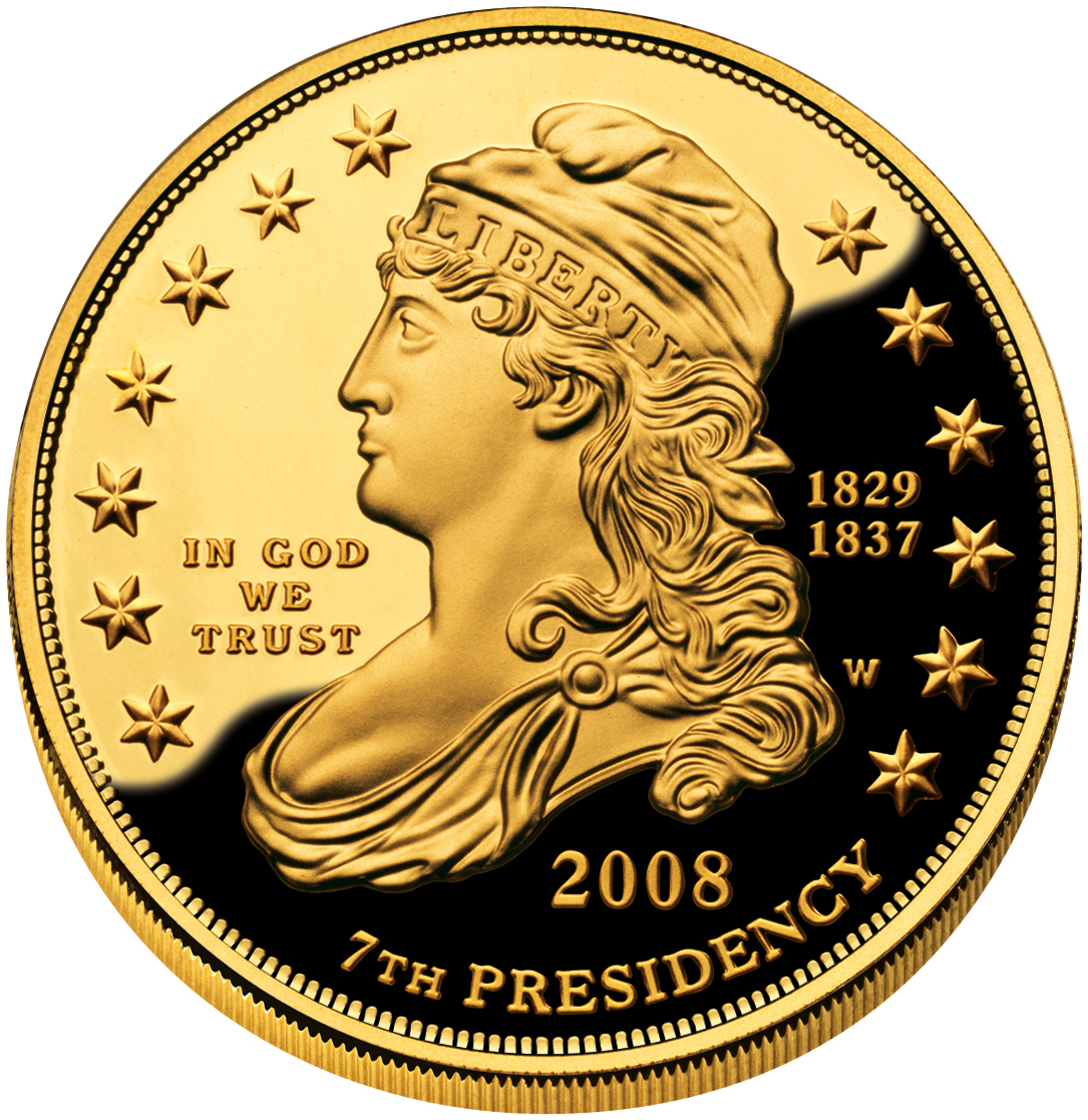 2008 First Spouse Gold Coin Jackson Liberty Proof Obverse