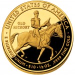 2008 First Spouse Gold Coin Jackson Liberty Proof Reverse