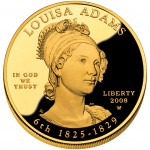 2008 First Spouse Gold Coin Louisa Adams Proof Obverse