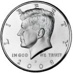 2008 Kennedy Half Dollar Uncirculated Obverse Denver