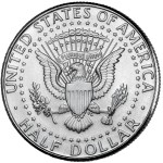 2008 Kennedy Half Dollar Uncirculated Reverse