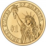 2008 Presidential Dollar Coin Uncirculated Reverse