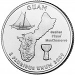 2009 DC US Territories Quarters Coin Guam Uncirculated Reverse