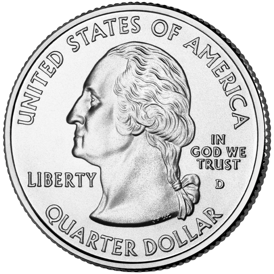 2009 DC US Territories Quarters Coin Uncirculated Obverse