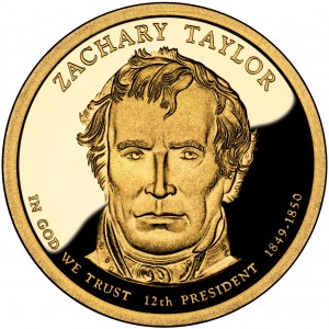 2009 P&D Zachary Taylor Presidential Dollar Set 