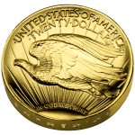 2009 Ultra High Relief Double Eagle Gold Coin Reverse