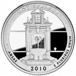 2010 America The Beautiful Quarters Coin Hot Springs Arkansas Proof Reverse