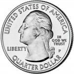 2011 America The Beautiful Quarters Coin Uncirculated Obverse P