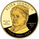 2011 First Spouse Gold Coin Eliza Johnson Proof Obverse
