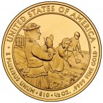 2011 First Spouse Gold Coin Lucy Hayes Uncirculated Reverse