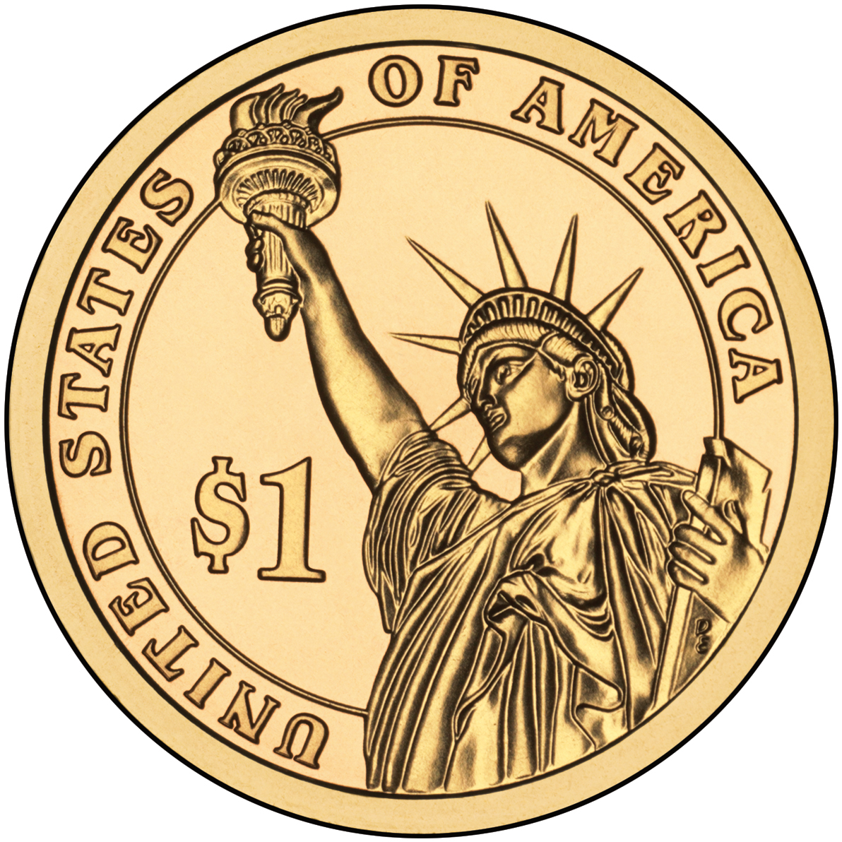 2011 Presidential Dollar Coin Uncirculated Reverse