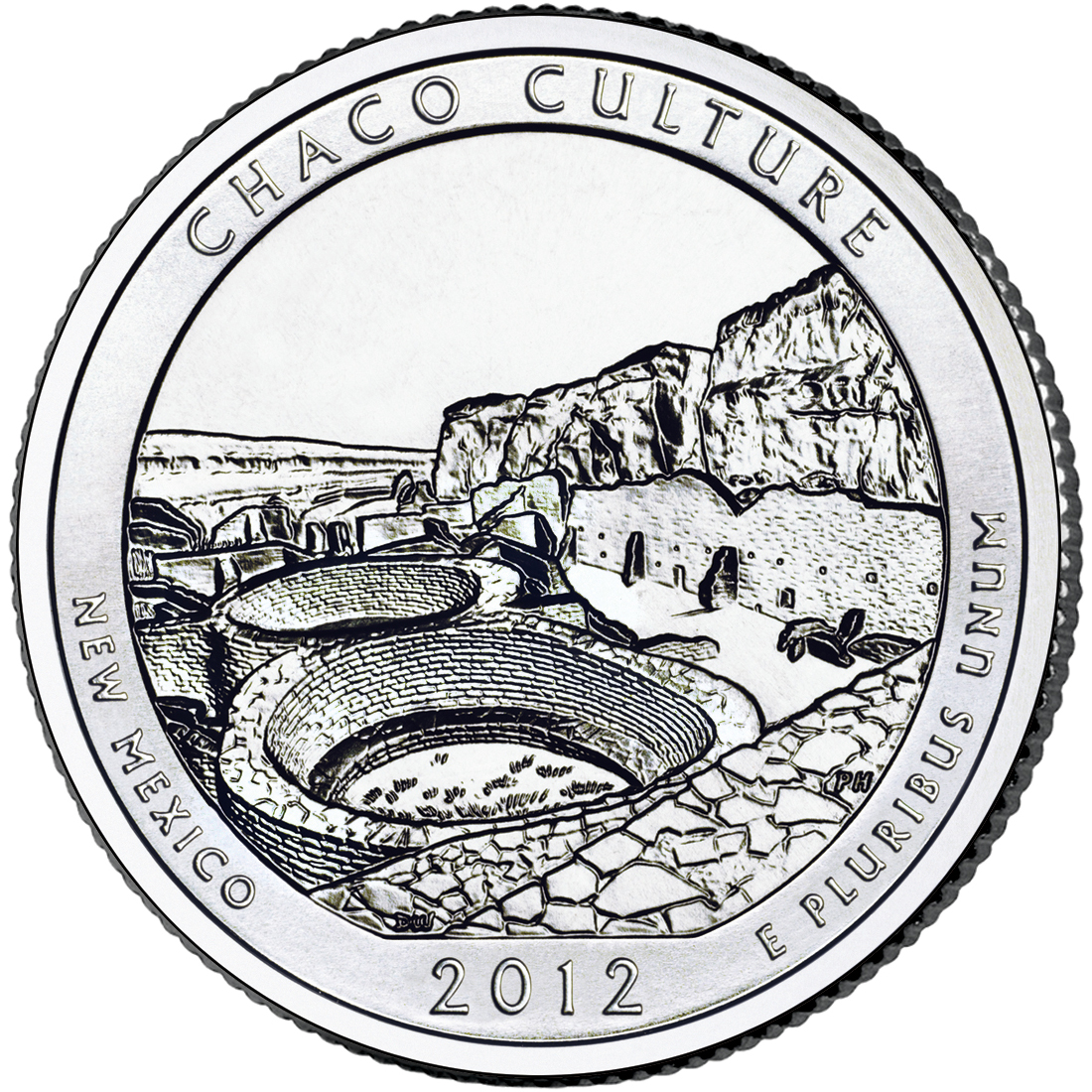 2012 New Mexico Chaco Culture National Historical Park Quarter Bottle Opener NEW 