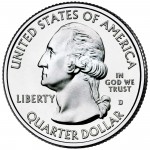 2012 America The Beautiful Quarters Coin Uncirculated Obverse D