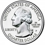 2012 America The Beautiful Quarters Coin Uncirculated Obverse P