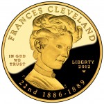 2012 First Spouse Gold Coin Frances Cleveland First Term Proof Obverse