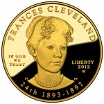 2012 First Spouse Gold Coin Frances Cleveland Second Term Proof Obverse