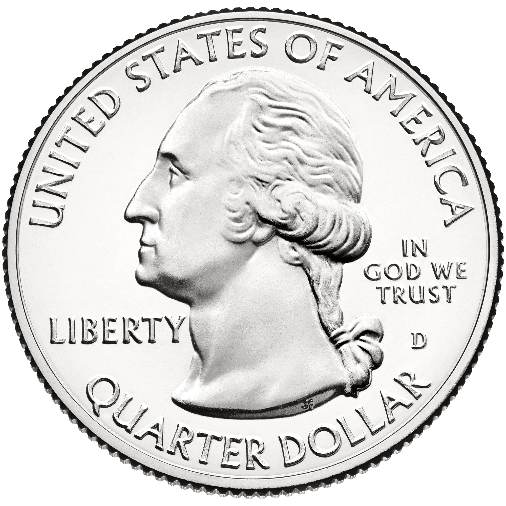 2013 America The Beautiful Quarters Coin Uncirculated Obverse D