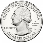 2013 America The Beautiful Quarters Coin Uncirculated Obverse S