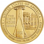 2013 First Spouse Gold Coin Edith Roosevelt Uncirculated Reverse