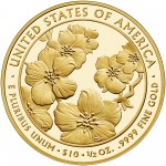 2013 First Spouse Gold Coin Helen Taft Proof Reverse