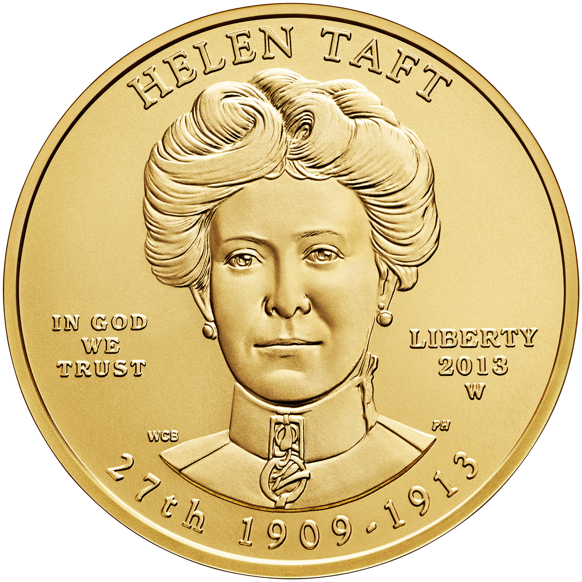Helen Taft First Spouse Gold Coin First Lady, 1909 — 1913 | U.S. Mint
