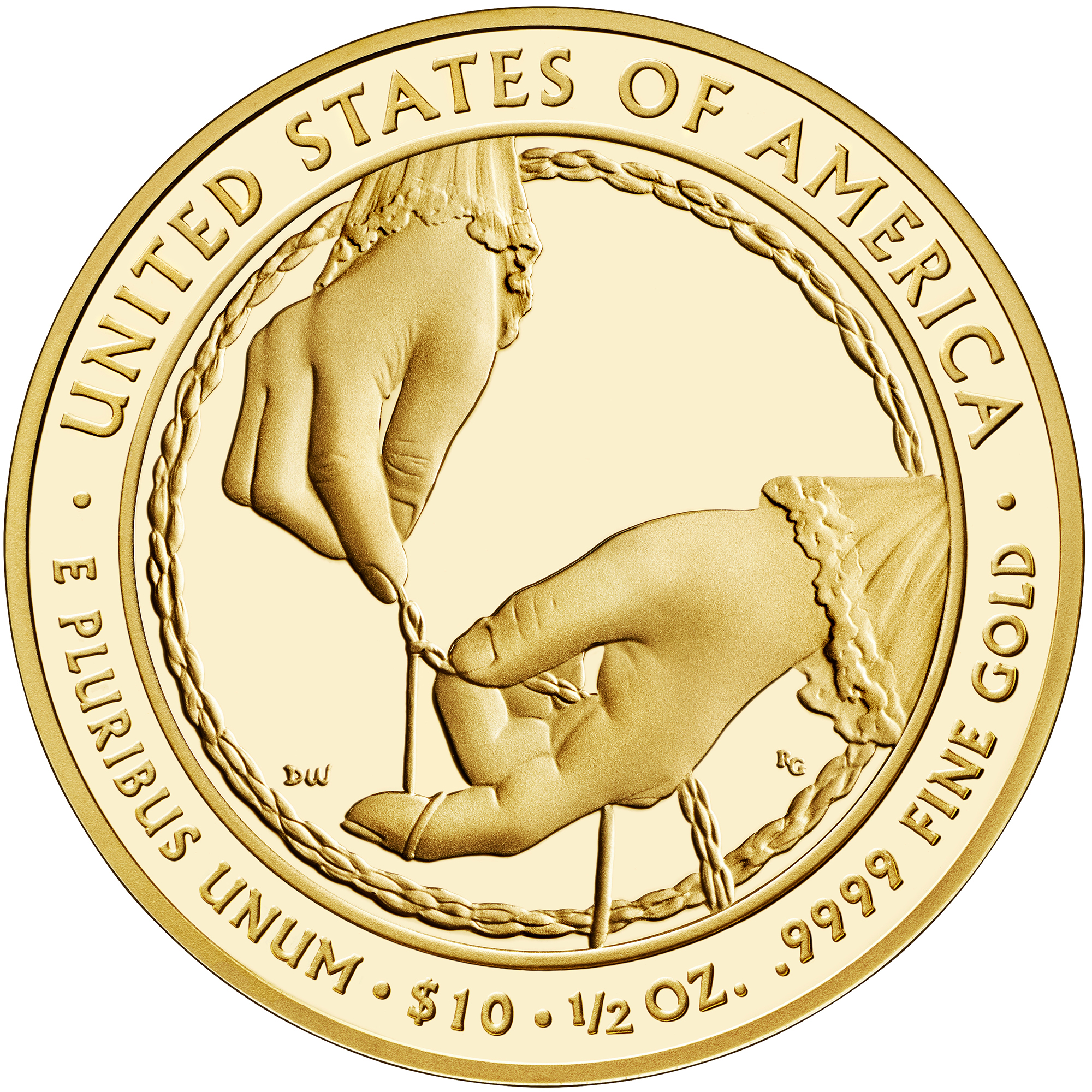 2013 First Spouse Gold Coin Ida Mckinley Proof Reverse