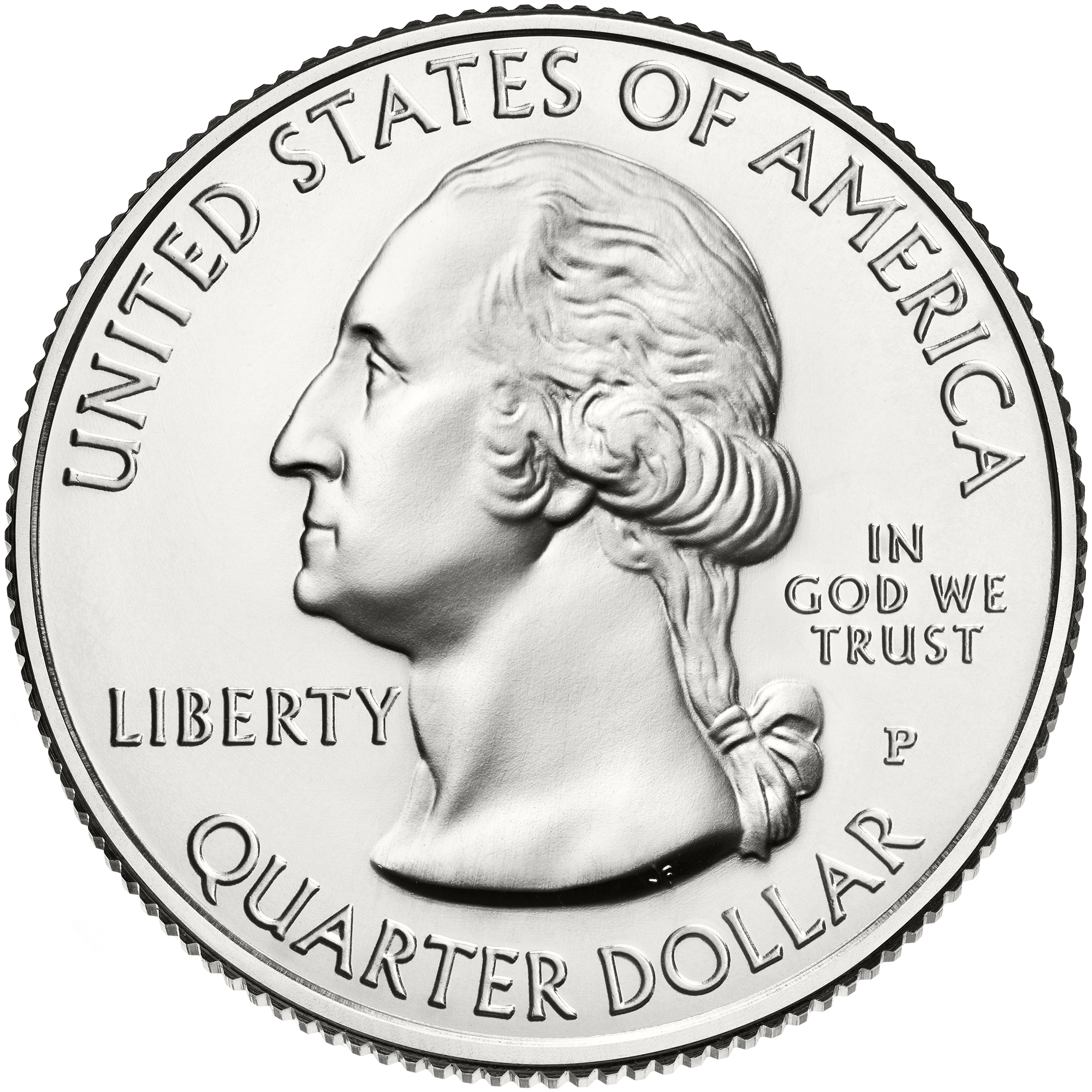 2014 America The Beautiful Quarters Coin Uncirculated Obverse P