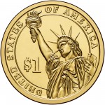 2014 Presidential Dollar Coin Uncirculated Reverse