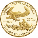 2015 American Eagle Gold Half Ounce Proof Coin Reverse