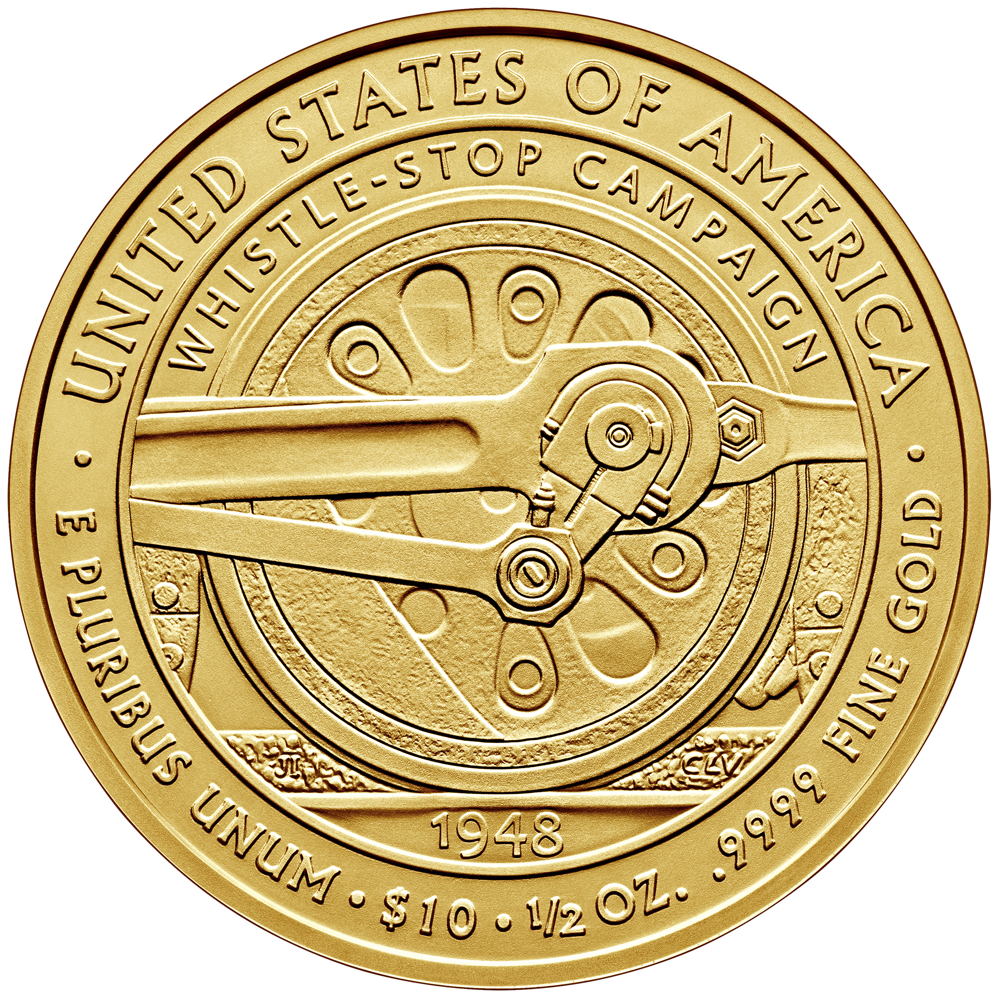 2015 First Spouse Gold Coin Bess Truman Uncirculated Reverse