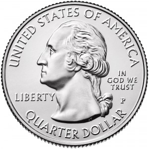 2016 America The Beautiful Quarters Coin Uncirculated Obverse Philadelphia