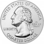 2016 America The Beautiful Quarters Five Ounce Silver Bullion Coin Cumberland Gap Kentucky Obverse