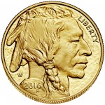 2016 American Buffalo One Ounce Gold Proof Coin Obverse