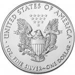 2016 American Eagle Silver One Ounce Bullion Coin Reverse