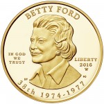 2016 First Spouse Gold Coin Betty Ford Proof Obverse