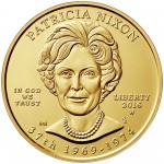 2016 First Spouse Gold Coin Patricia Nixon Uncirculated Obverse