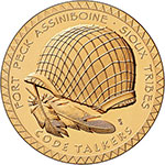 Fort Peck Assiniboine and Sioux Tribes Code Talkers Congressional Medal